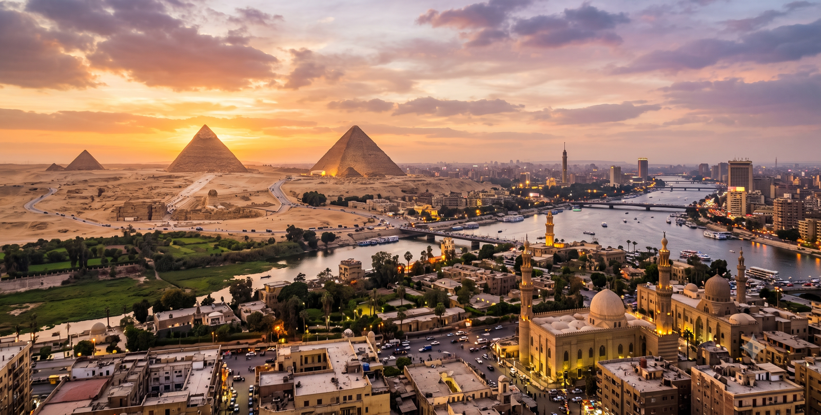 Cairo & The Pyramids of Giza