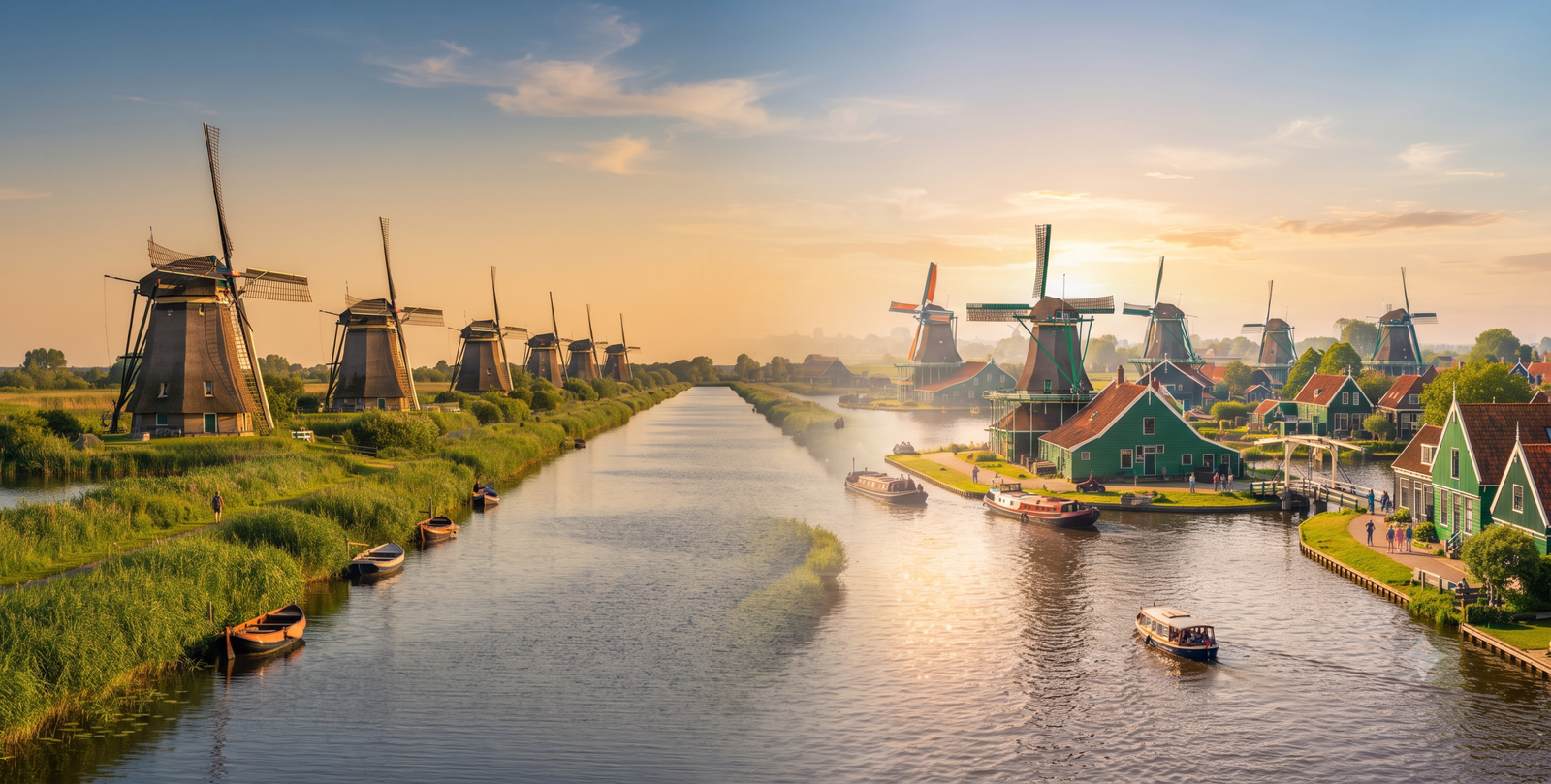 Kinderdijk & Zaanse Schans