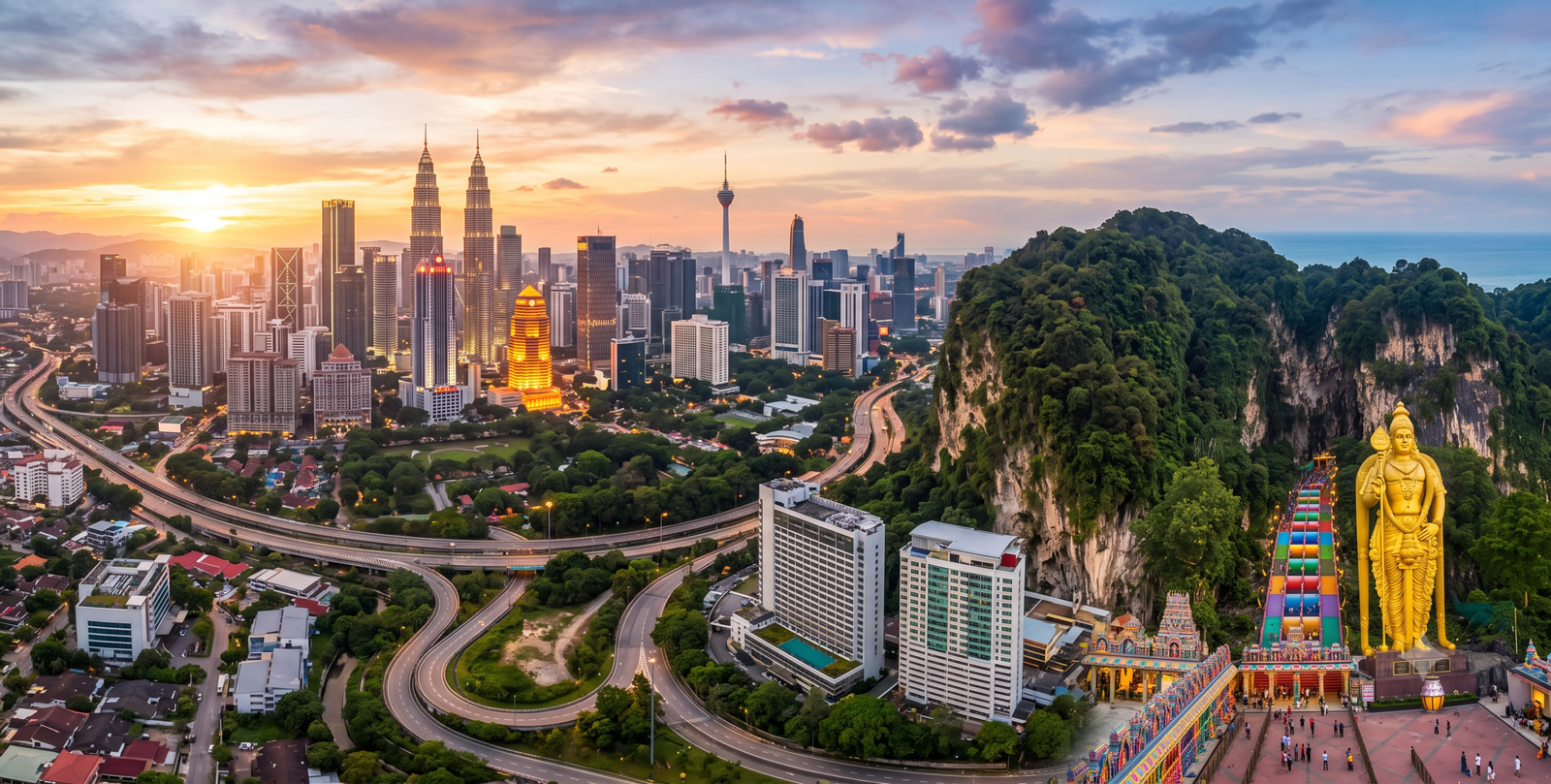 Kuala Lumpur & Batu Caves