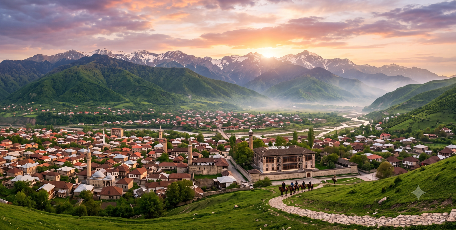 Sheki & The Caucasus Mountains