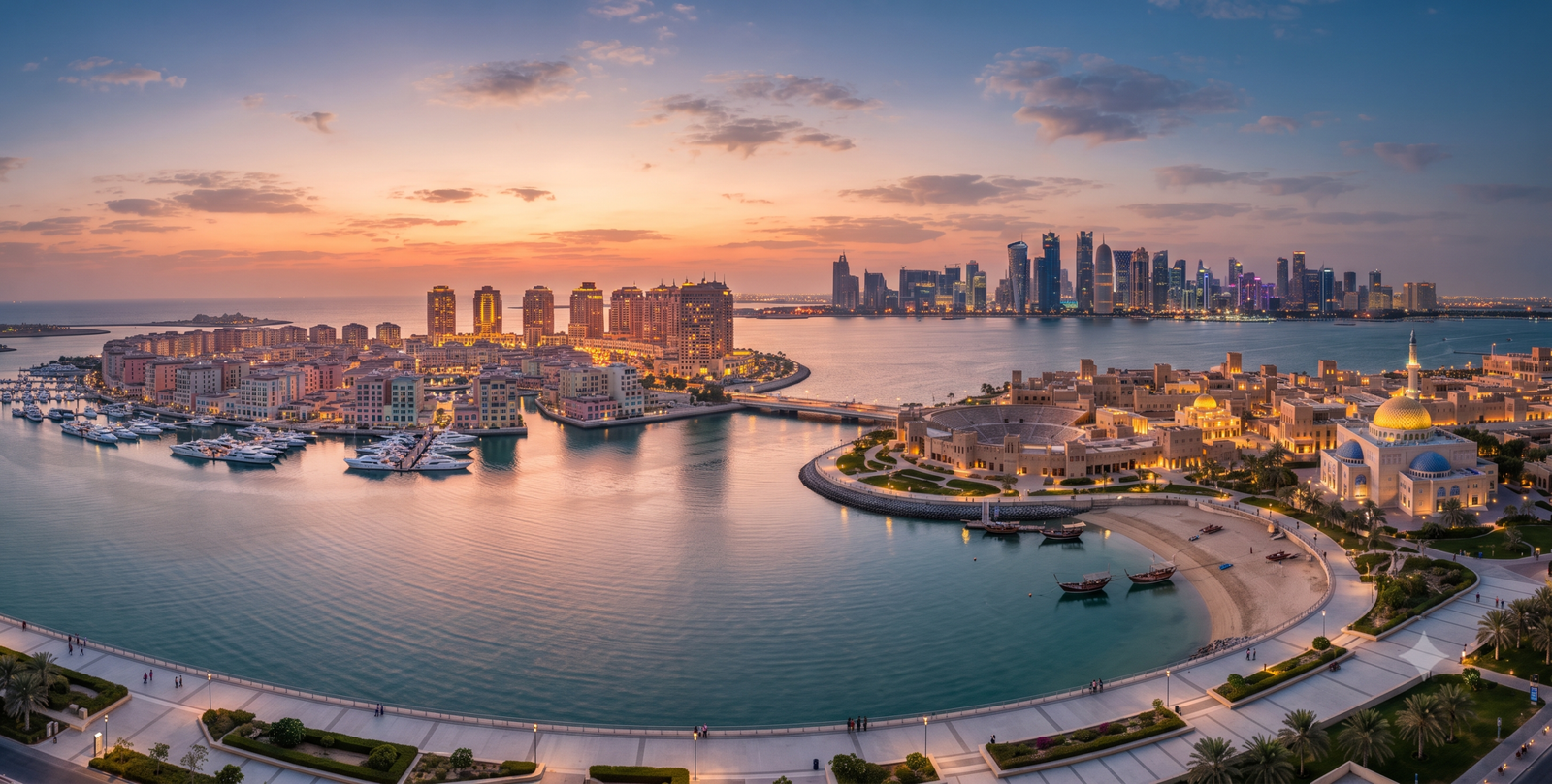 The Pearl-Qatar & Katara Cultural Village